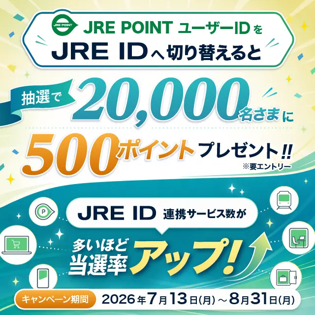 Lycee overture非売品ターポリンバナー ポイントキャンペーン JRE IDつなげて当選率アップ！JRE POINTプレゼントキャンペーン