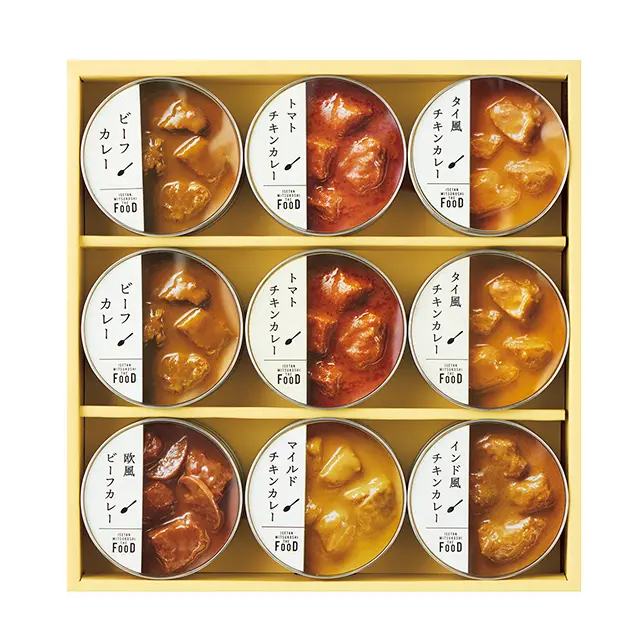 ミツコシイセタン ザ・フード カレーセレクション ｜ 交換商品一覧