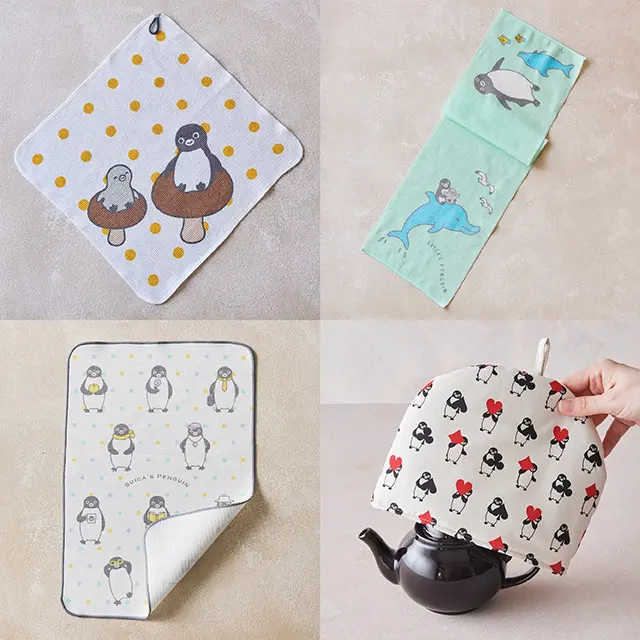 Suicaのペンギン ライフスタイルアイテム4点セット ｜ 交換商品