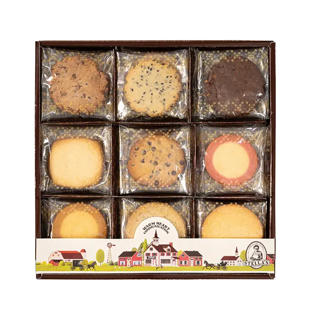 ステラおばさんのクッキー】ウォームハート（M）35枚 ｜ 交換商品