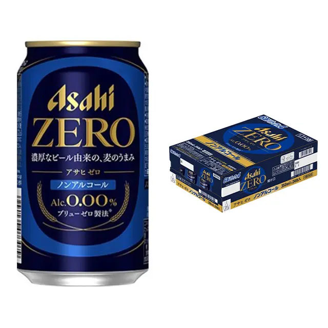 アサヒゼロ缶350ml 6缶パック4セット 24本入り ｜ 交換商品